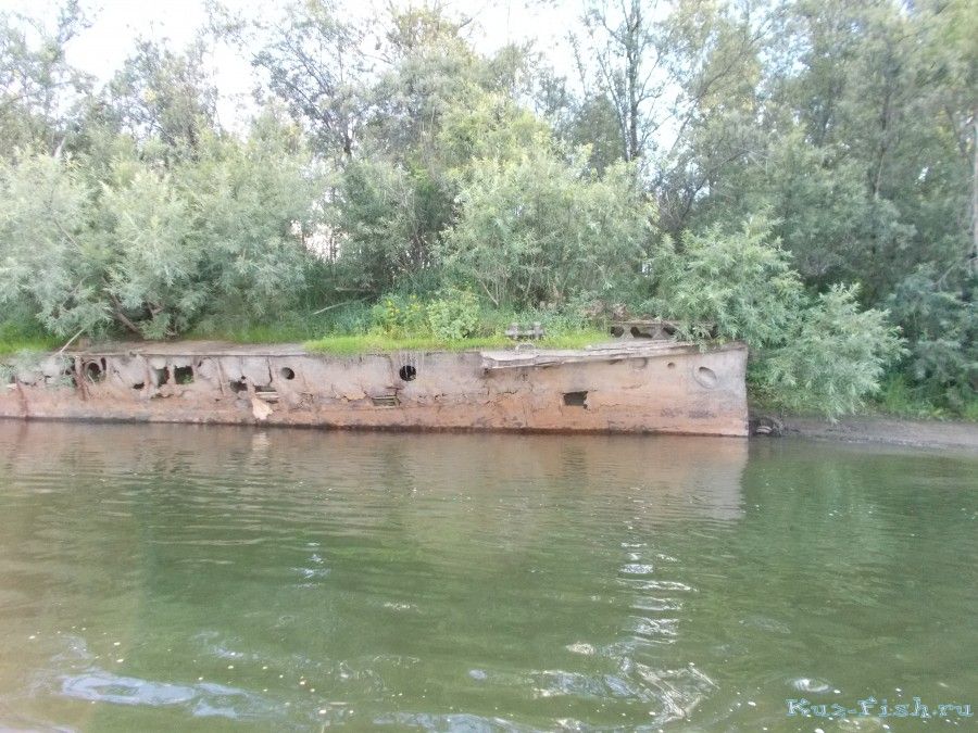 Старая баржа